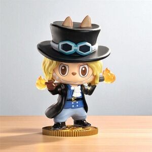 Pop Mart - Labubu x One Piece Figure ( Sabo )